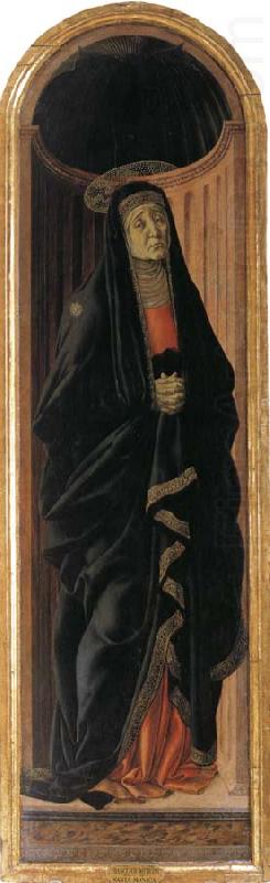 Francesco Botticini Weeping Virgin china oil painting image